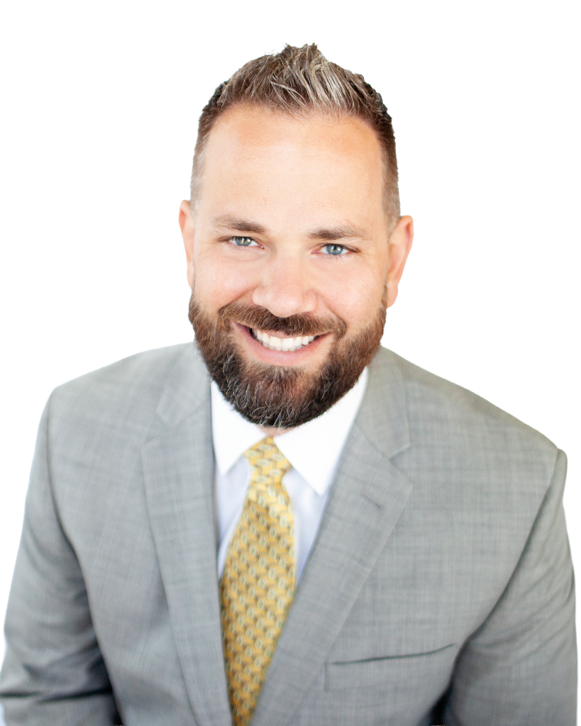 Smiling man in a suit
