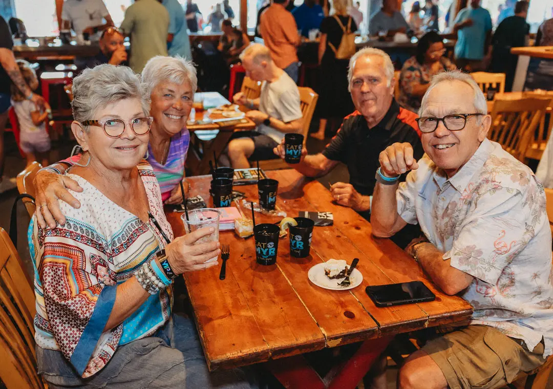 Group of people at a table